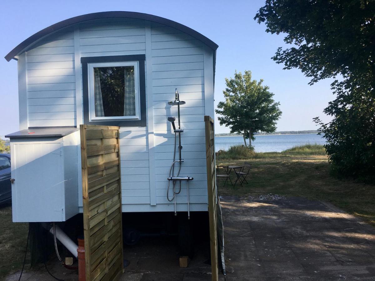 Tiny Beach House Seepferdchen Barkelsby Exterior foto