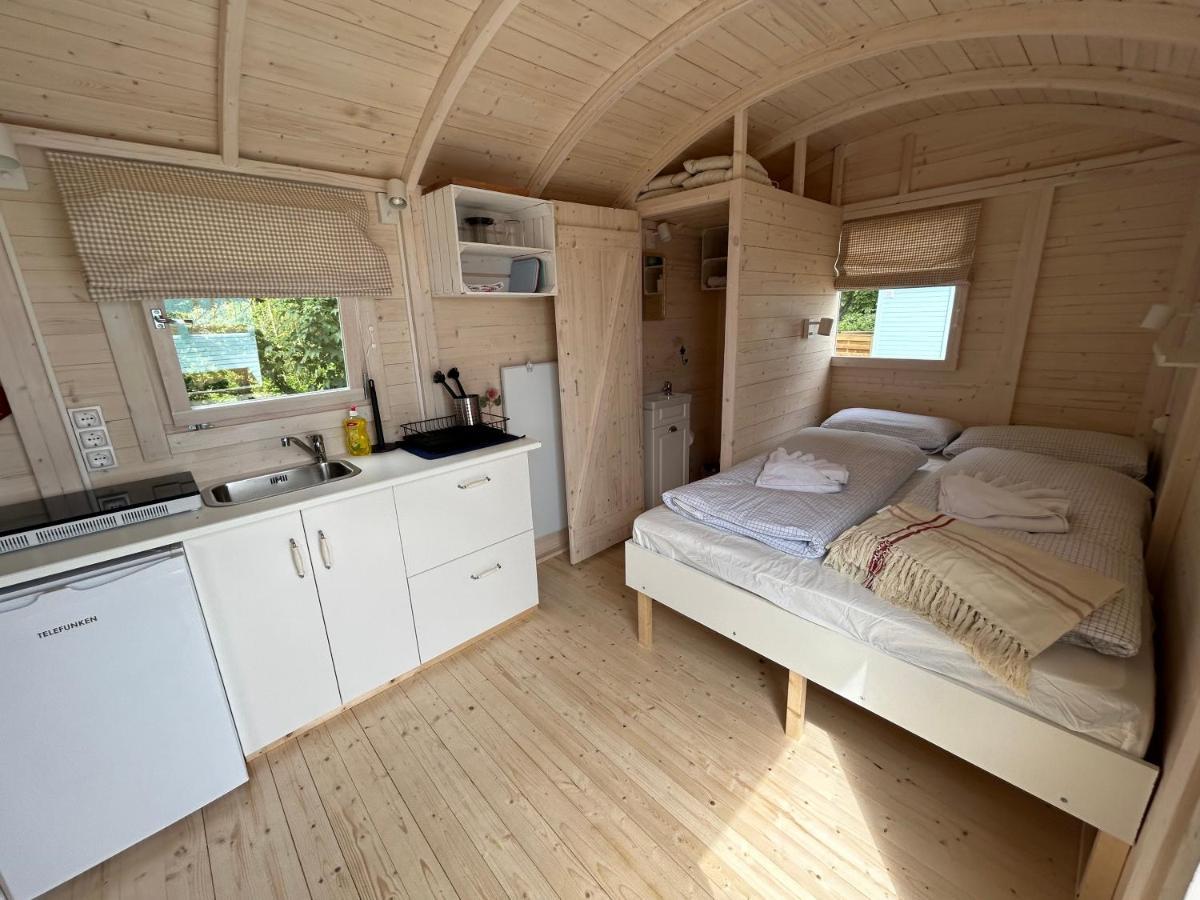 Tiny Beach House Seepferdchen Barkelsby Exterior foto