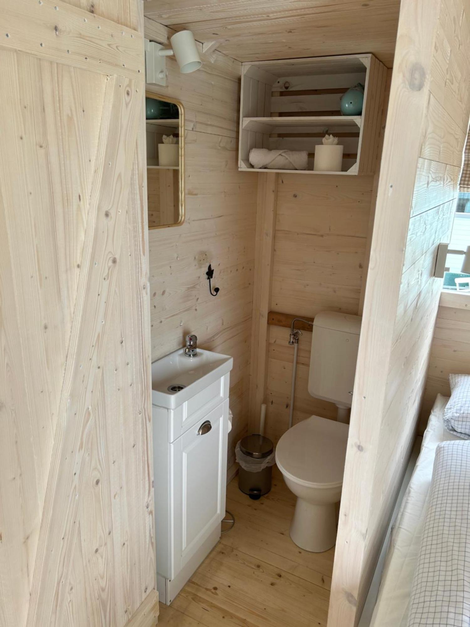 Tiny Beach House Seepferdchen Barkelsby Exterior foto